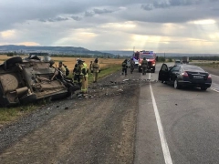 Изображение Страшная авария на М5 возле Бавлов