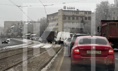 Изображение Массовое ДТП на проспекте Ямашева в Казани: столкнулись пять легковушек