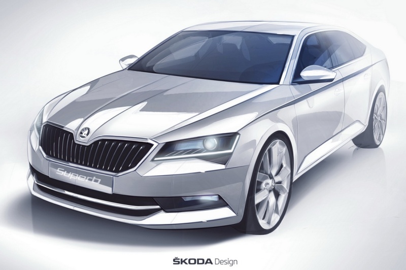 SKODA показал салон нового флагмана