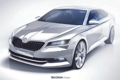 Изображение SKODA показал салон нового флагмана