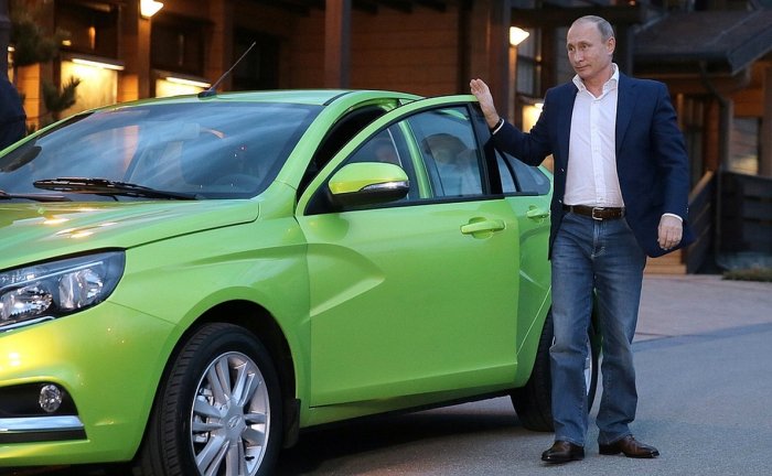 LADA Vesta понравилась Путину